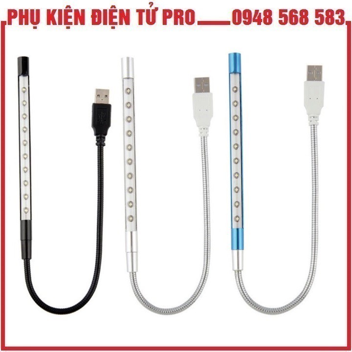 ĐÈN LED CẮM CỔNG USB MÁY TÍNH 10 BÓNG SIÊU SÁNG