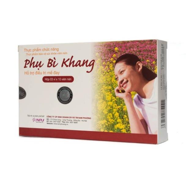 Phụ bì khang - hỗ trợ cho người bị mề đay - 30 viên | BigBuy360 - bigbuy360.vn