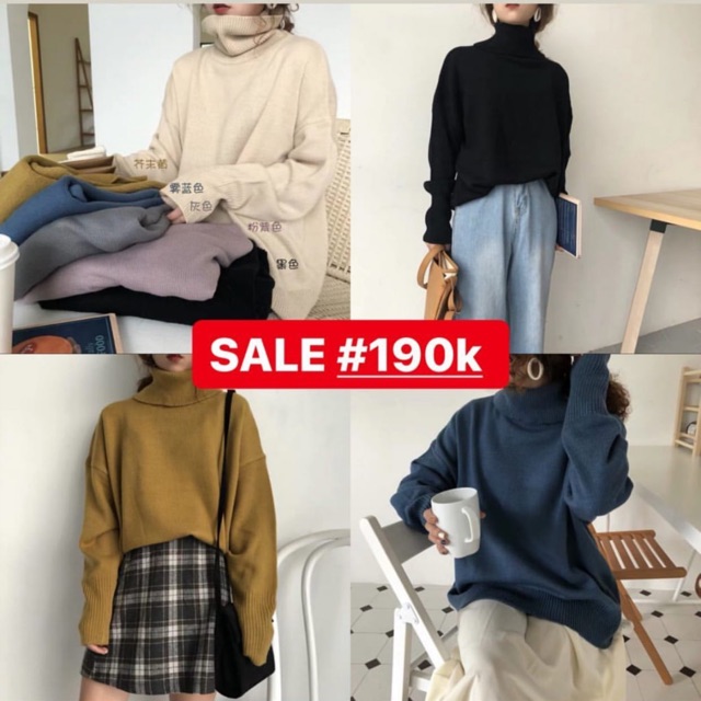 Áo len ulzzang