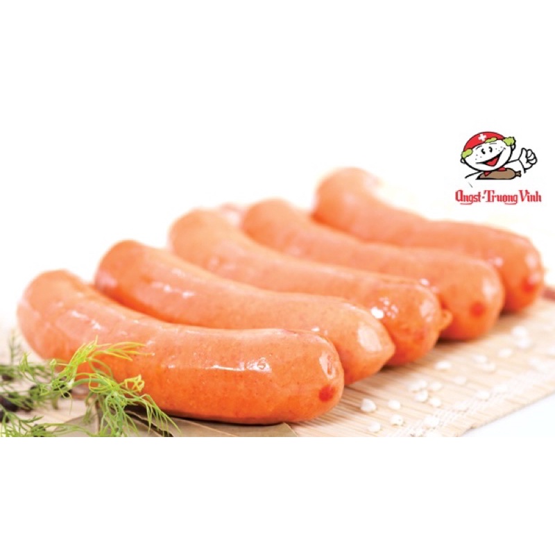 Hoả Tốc Ship Nhanh SG_Xúc Xích ĐỨC-XÚC XÍCH HỒNG HÀ CAO NGUYÊN -Thơm Ngon 500Gr_Xiên Que Giá Sỉ_Siêu Sale