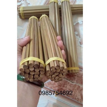 Combo 10 đôi đũa gỗ, đũa tre cao cấp vót tay từ tre già tự nhiên của dân tộc Thái