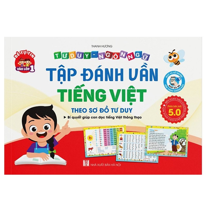 Sách Tư Duy Ngôn Ngữ - Tập Đánh Vần Tiếng Việt - Theo Sơ Đồ Tư Duy
