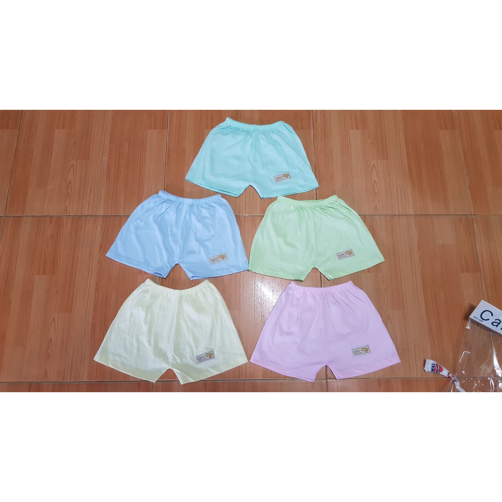 {Sỉ = lẻ} FREESHIP ĐƠN 99K_Combo 10 quần đùi cotton cho bé Loại 1 4-14kg