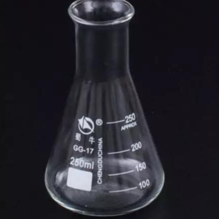 Bình nón 250ml 150ml 100ml 50ml - Bình tam giác thủy tinh 250ml 150ml 100ml 50ml cổ trơn
