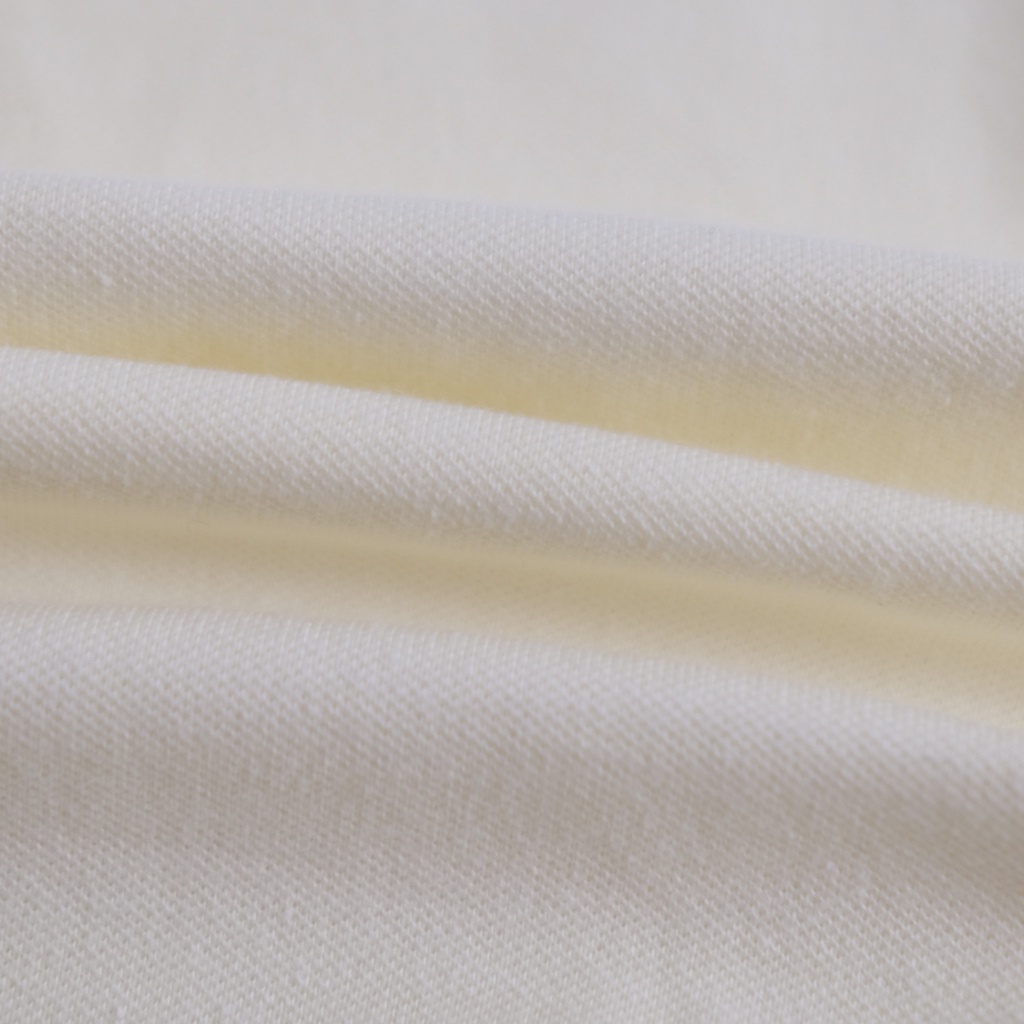 Áo polo form rộng unisex- Polo Latte Cream