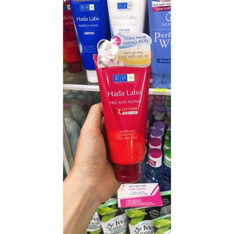 Sữa rửa mặt Hada Labo 80g (Khách chọn phân loại)