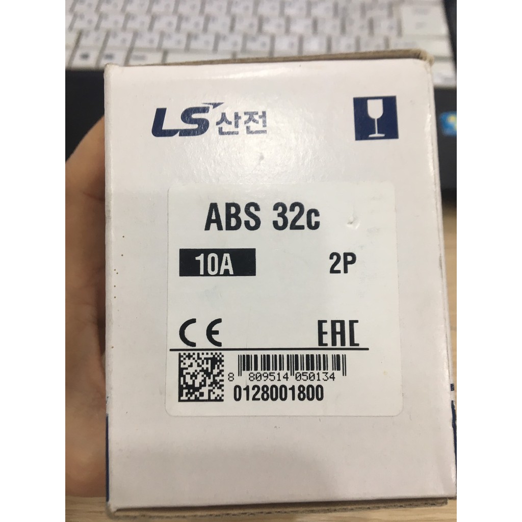 Cầu dao điện MCCB  loại khối 2 Pha 10A ABS 32C