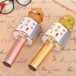 [SALE 10%] Micro karaoke bluetooth 3 in 1 WS-858 kèm loa