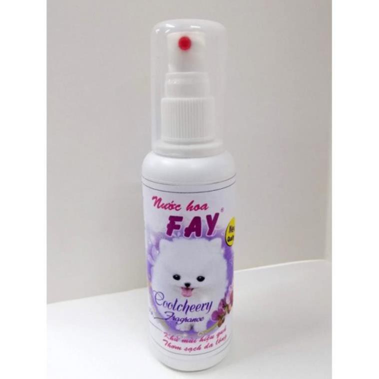 [Mã 157FMCGSALE giảm 8% đơn 500K] Nước hoa chó mèo 90ml (2 loại) Nước hoa Fay CoolCheery En-Rosely cho thú cưng