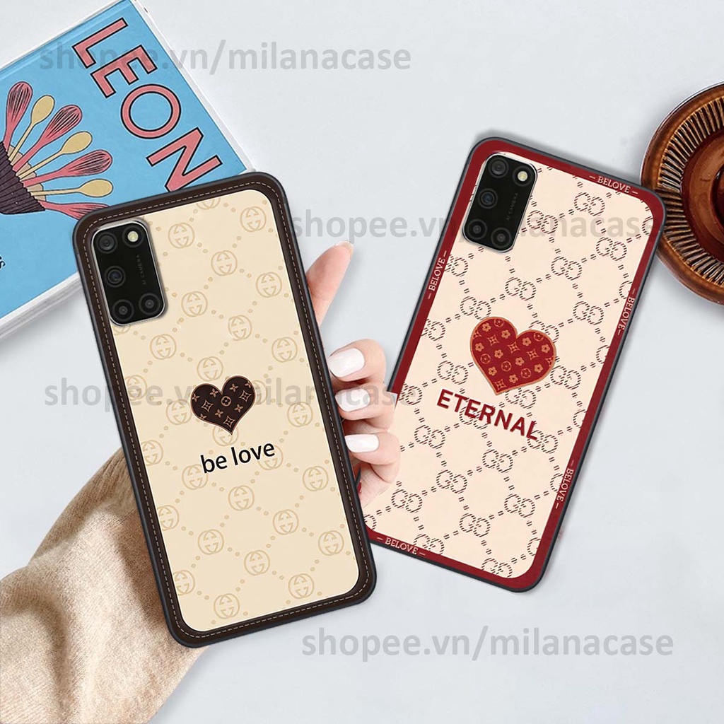 Ốp Oppo A52 / A92 hình trái tim be love tình yêu siêu đẹp, cá tính, thời trang