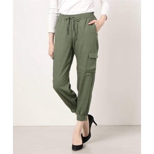 Quần rayon nữ bo gấu GLORIA