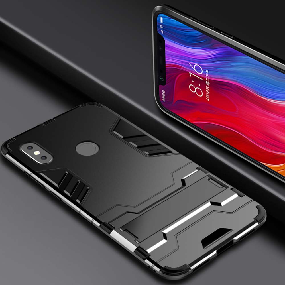 Ốp điện thoại chống sốc có giá đỡ cho Xiaomi Mi Max 3 2 Mix 3 2 2s 6X 5X 8 8Lite 8SE