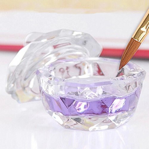 Hủ thủy tinh có nắp đựng lưu huỳnh