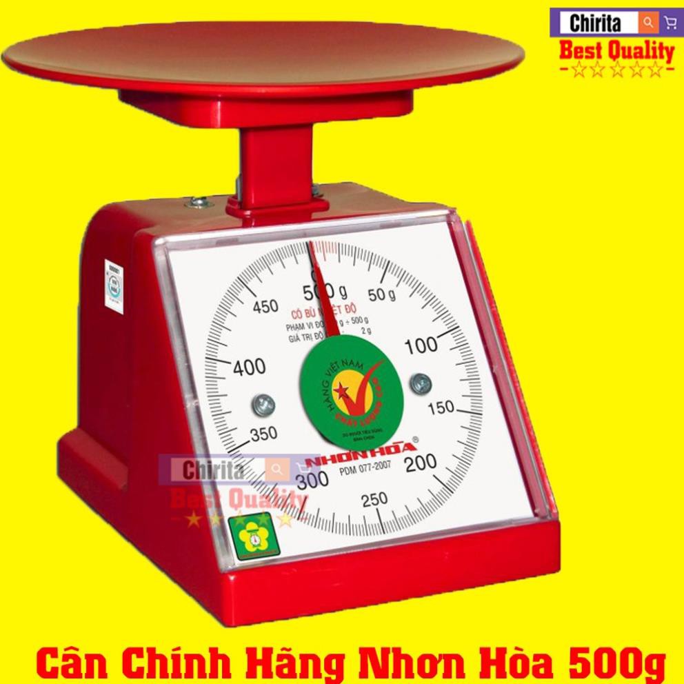 Cân Đồng Hồ Nhơn Hòa Nhựa 500G.