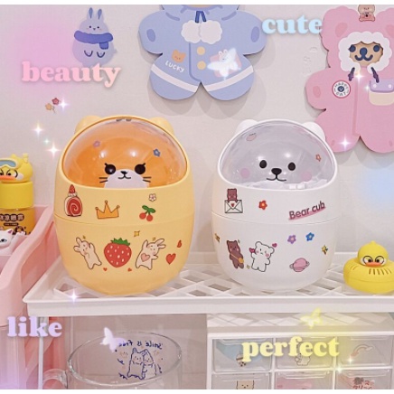 Thùng rác mini