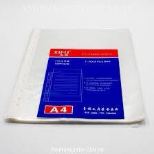 Sơ mi lỗ, Túi 11 lỗ lưu trữ tài liệu
