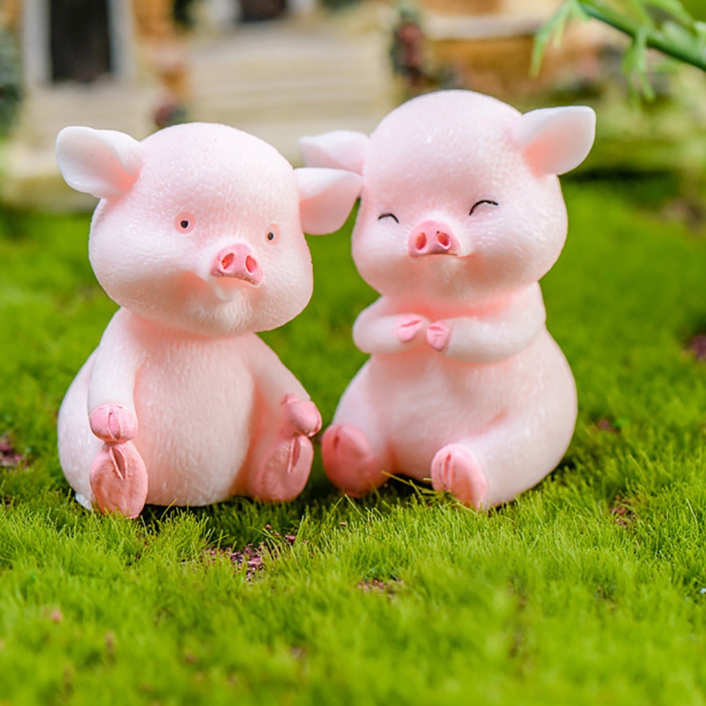 [Hot]❋ Mô Hình Chú Heo Để Bàn Trang Trí
