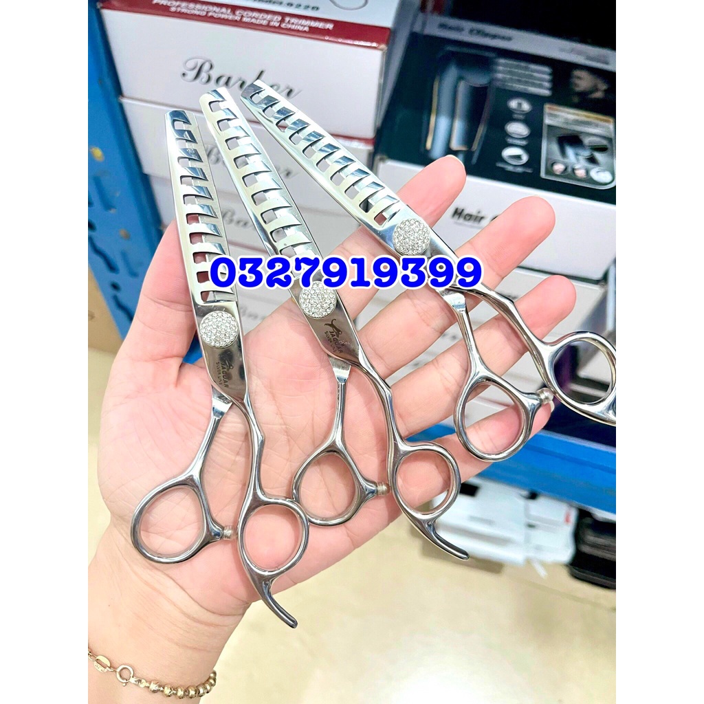 ✅freeship✅ Kéo tỉa răng to - tỉa xương cá cao cấp JAGUARR 6.0in tỉa 25-30%