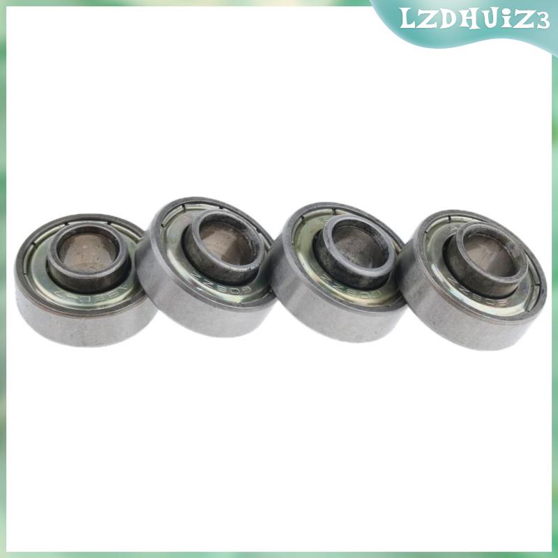Set 4 Vòng Bi Bánh Xe Trước lzdhuiz3 Có Tấm Chắn Bảo Vệ Cho Xe Lăn Điện