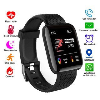 Đồng Hồ Thông Minh Đa Chức Năng Chống Thấm Nước Kiểu Dáng Thể Thao 116 plus