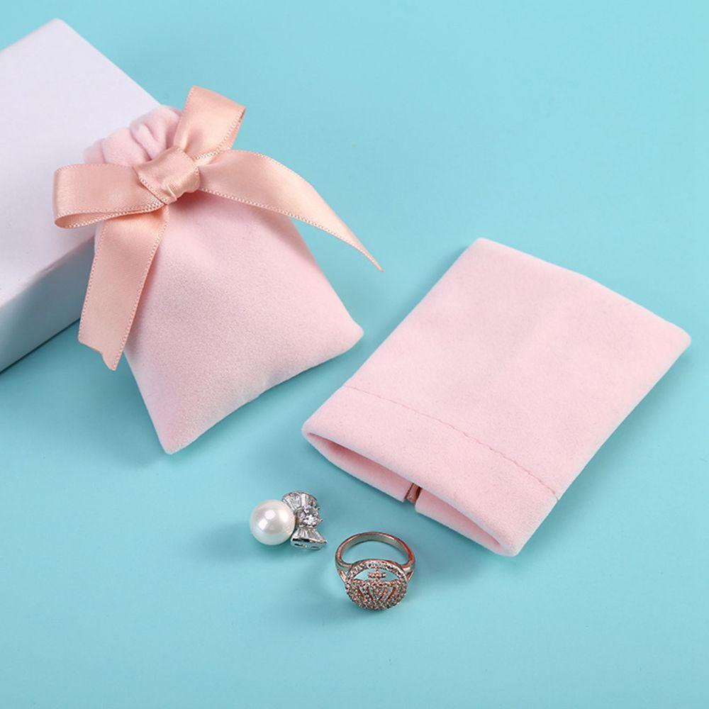 Túi Dây Rút Đựng Trang Sức Hình Quả Dứa Bằng Vải Nhung Thời Trang