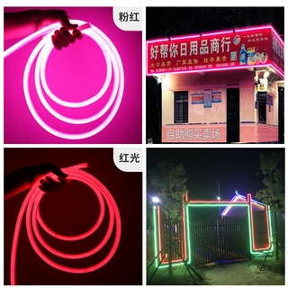 LED DÂY NEON UỐN DẺO 12V CUỘN 5M-Dùng Uốn Dẻo Làm Hình,Đèn Trang Trí