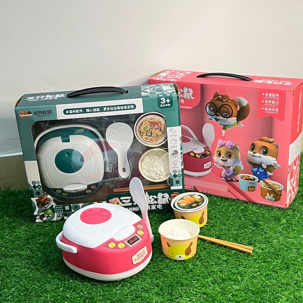 BỘ ĐỒ CHƠI NỒI CƠM ĐIỆN CHO BÉ MẪU MỚI SIÊU XINH