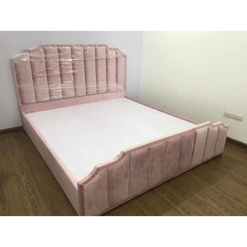 Giường sofa vải nỉ , da