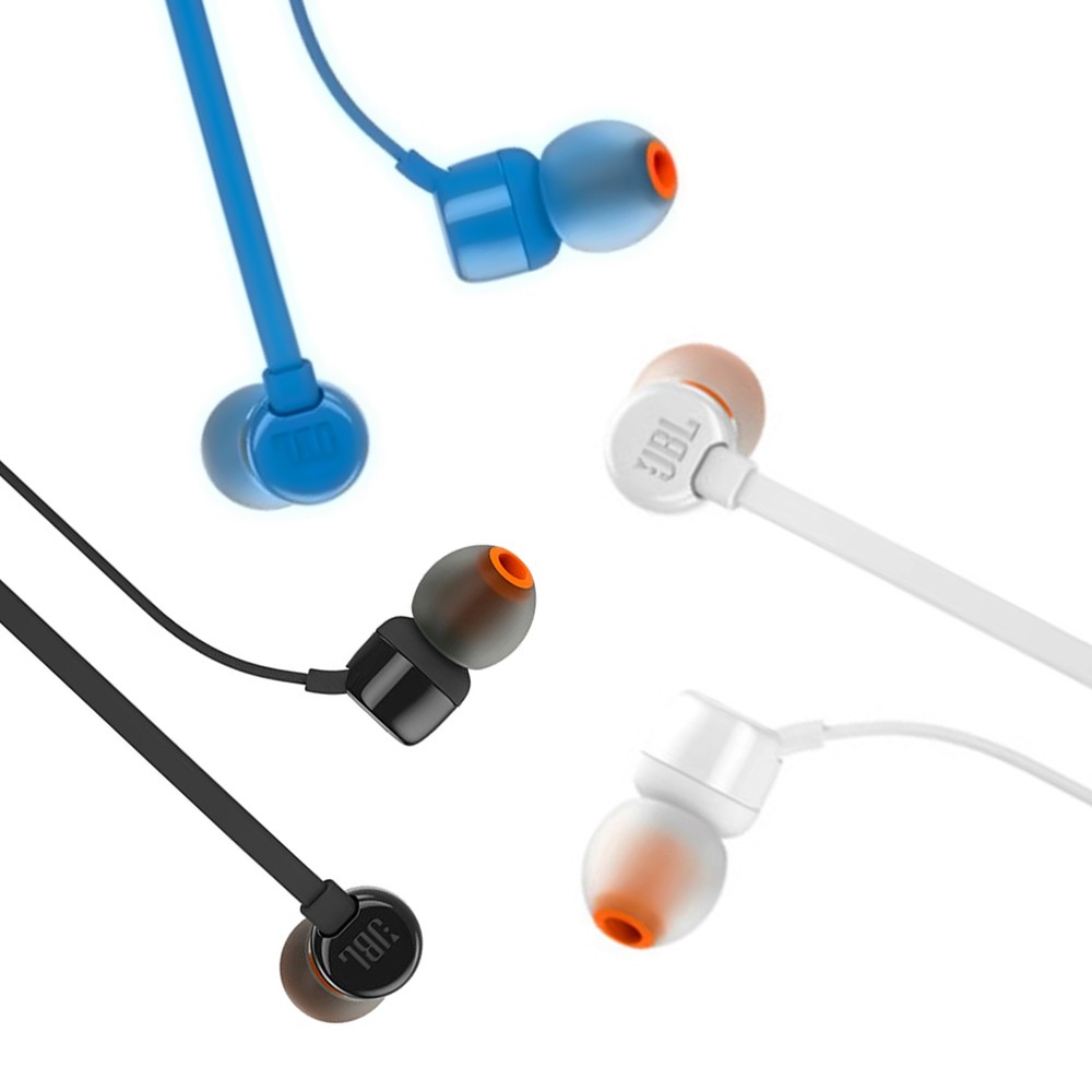 Ê JBL T110 In Ear Earphones With Microphone Wired Control Headphone 3.5mm Jack Earbuds For Huawei Xiaomi Samsung Mobile