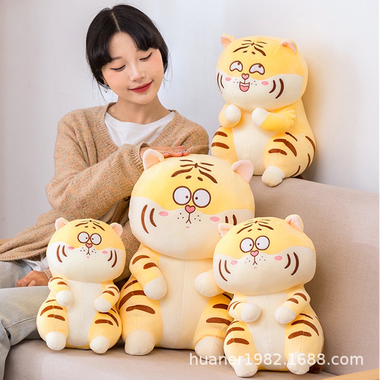 Chú Hổ Nhồi Bông Mềm Mại Đáng Yêu Kích Thước 28-45cm