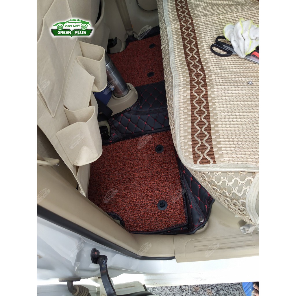 Thảm lót sàn ô tô 6D Chevrolet Aveo chống nước, không mùi, phủ kín 90% sàn xe
