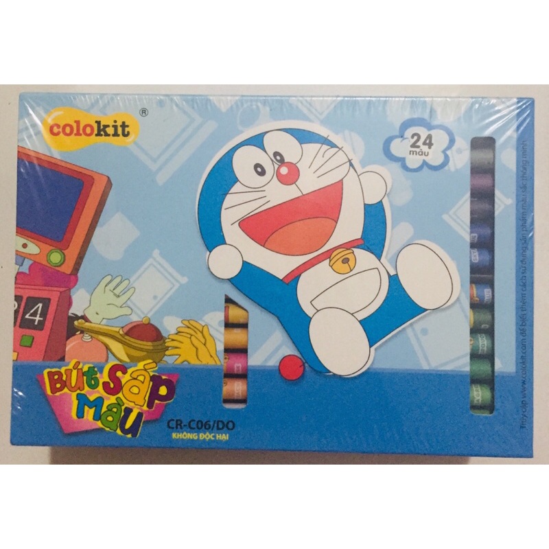 Hộp bút sáp 24 màu CR06