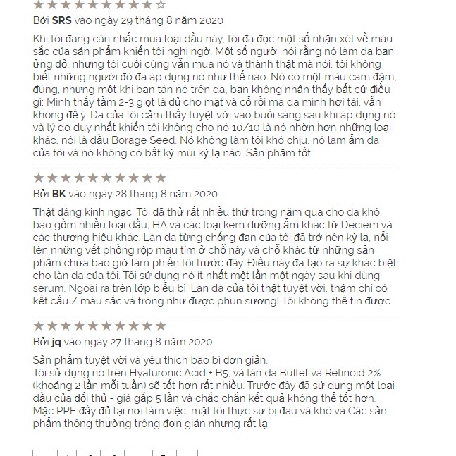 [BILL CANADA] Tinh dầu The Ordinary 100% Organic Cold-Pressed Rose Hip Seed Oil | BigBuy360 - bigbuy360.vn