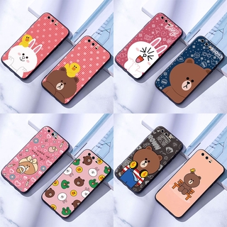 ốp điện thoại mềm Huawei P9 P10 Lite Plus gấu nâu 1