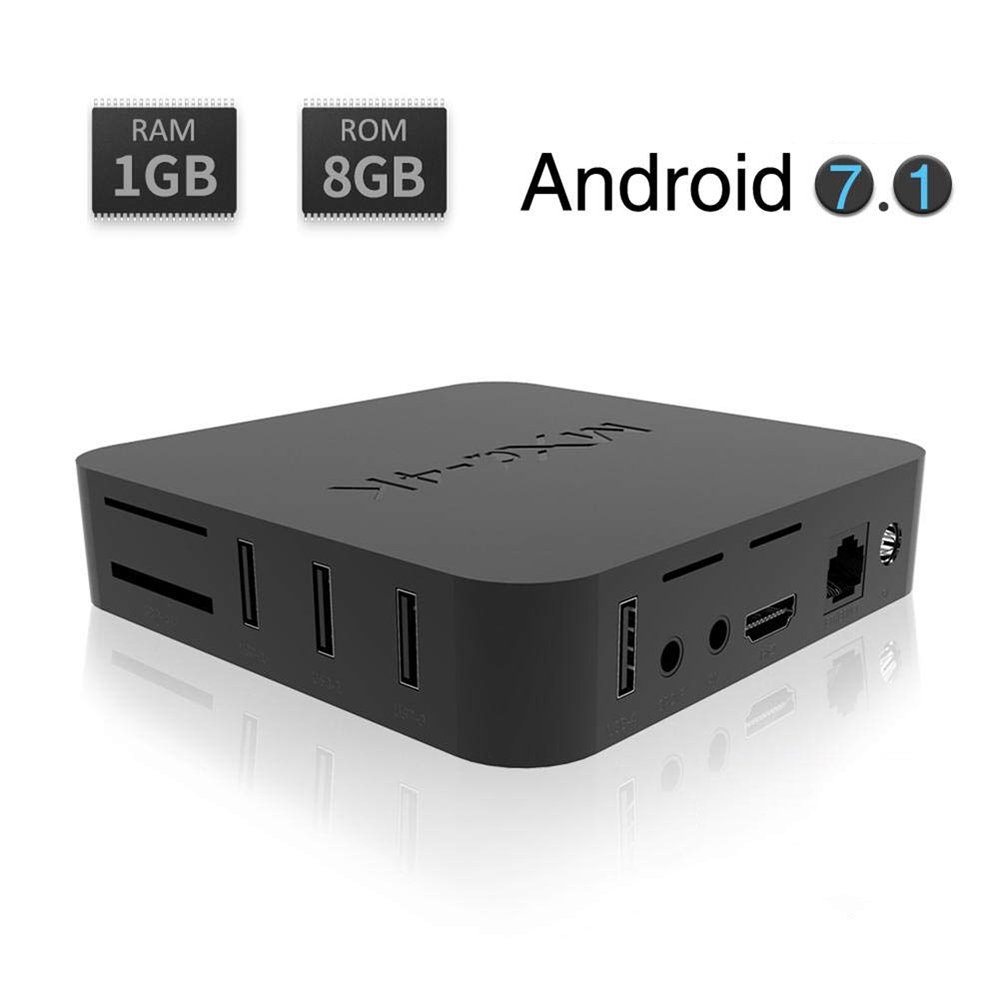 BoomBoom 2019 MXQ 4K TV BOX Android 7.1 Quad Core Smart Media Player 1GB+8G 2.4G WiFi HD