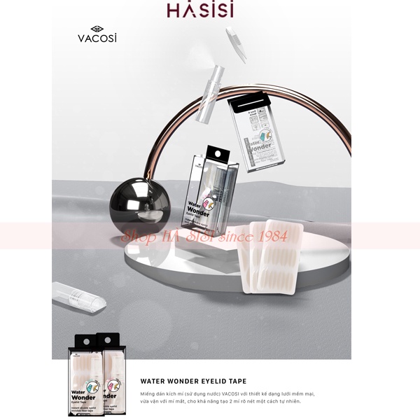 Kích Mí lưới Không cần Keo VACOSI (Dùng nước) - hộp 240 miếng