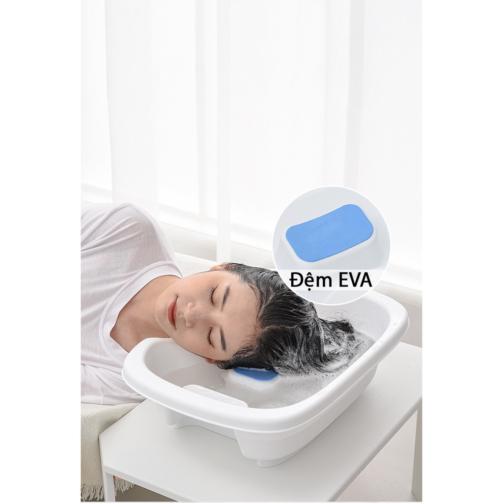 Thau, Chậu Gội Đầu Tại Nhà, Tại Giường, Bồn Gội Đầu Thông Minh