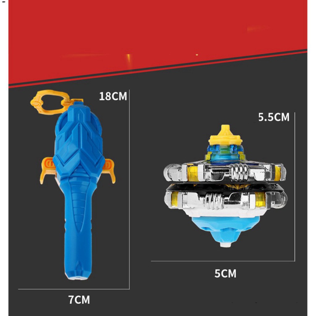 Con quay đồ chơi trẻ em Đại Chiến Vô Cực Infinity Nado 5 Thần Phong Giáp Chiến bằng hợp kim nhựa cao