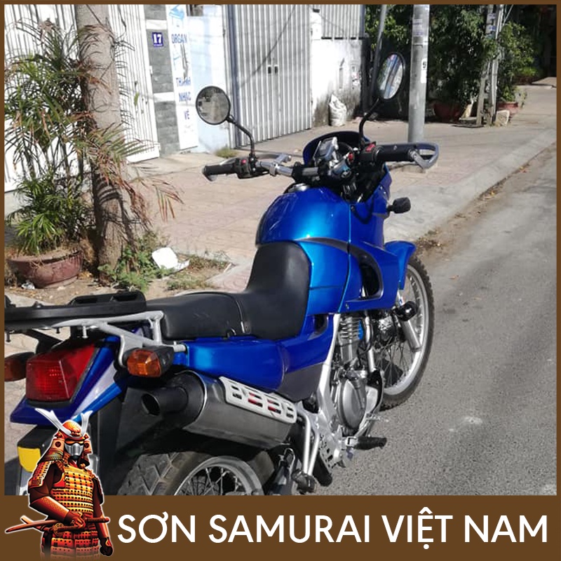 Combo son màu xanh jakai  s137 sơn Samurai