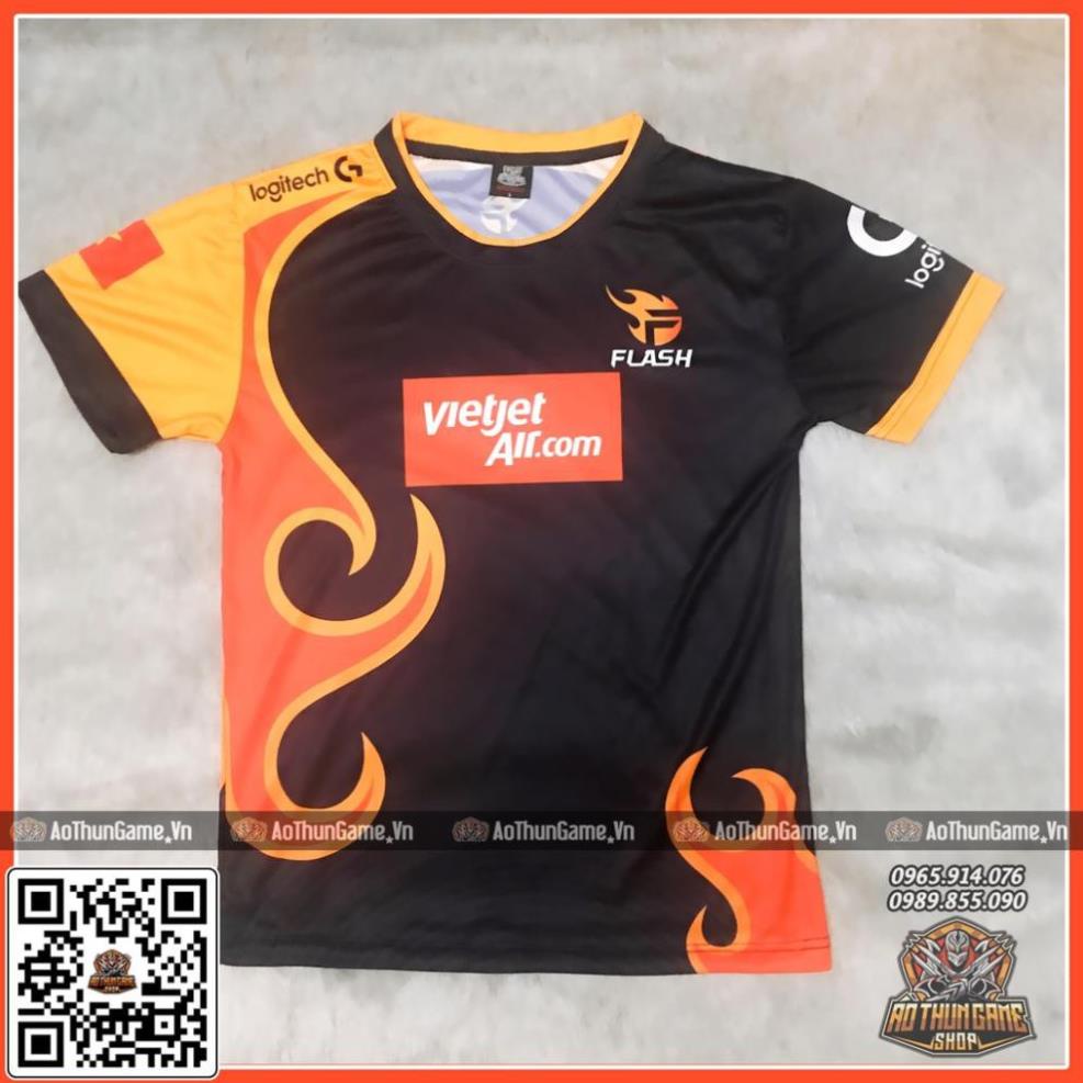 HOT - Áo thun đấu Team Flash Liên quân mobile mới nhất gia tốt