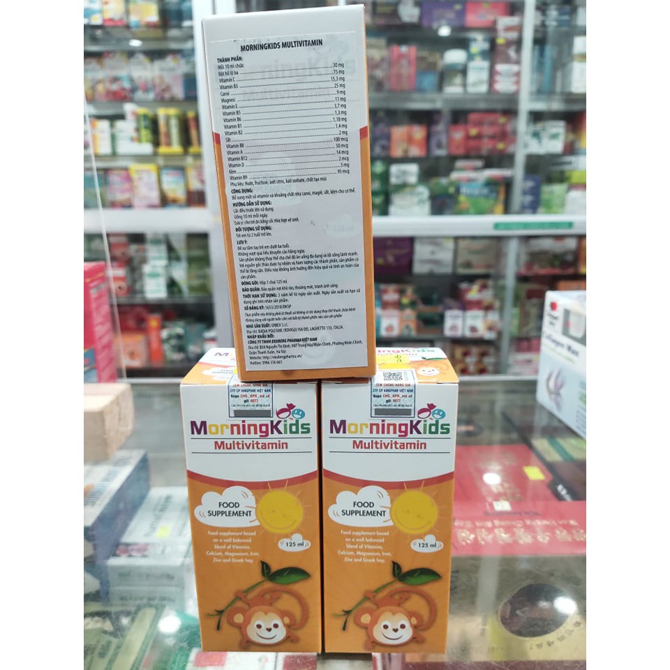 Morningkids multivitamin Hàng nhập khẩu Ý
