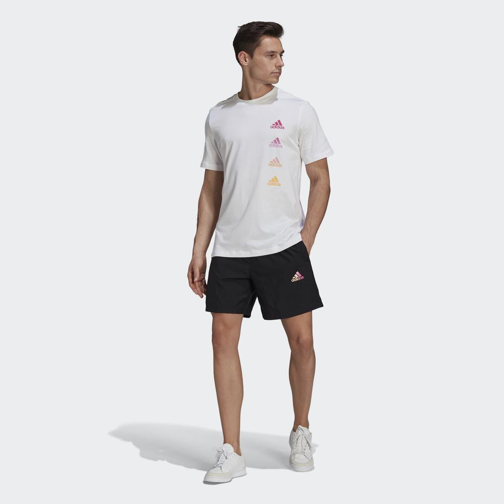 Quần Ngắn adidas Nam Quần Short Gradient Logo Essentials Màu đen GK9592