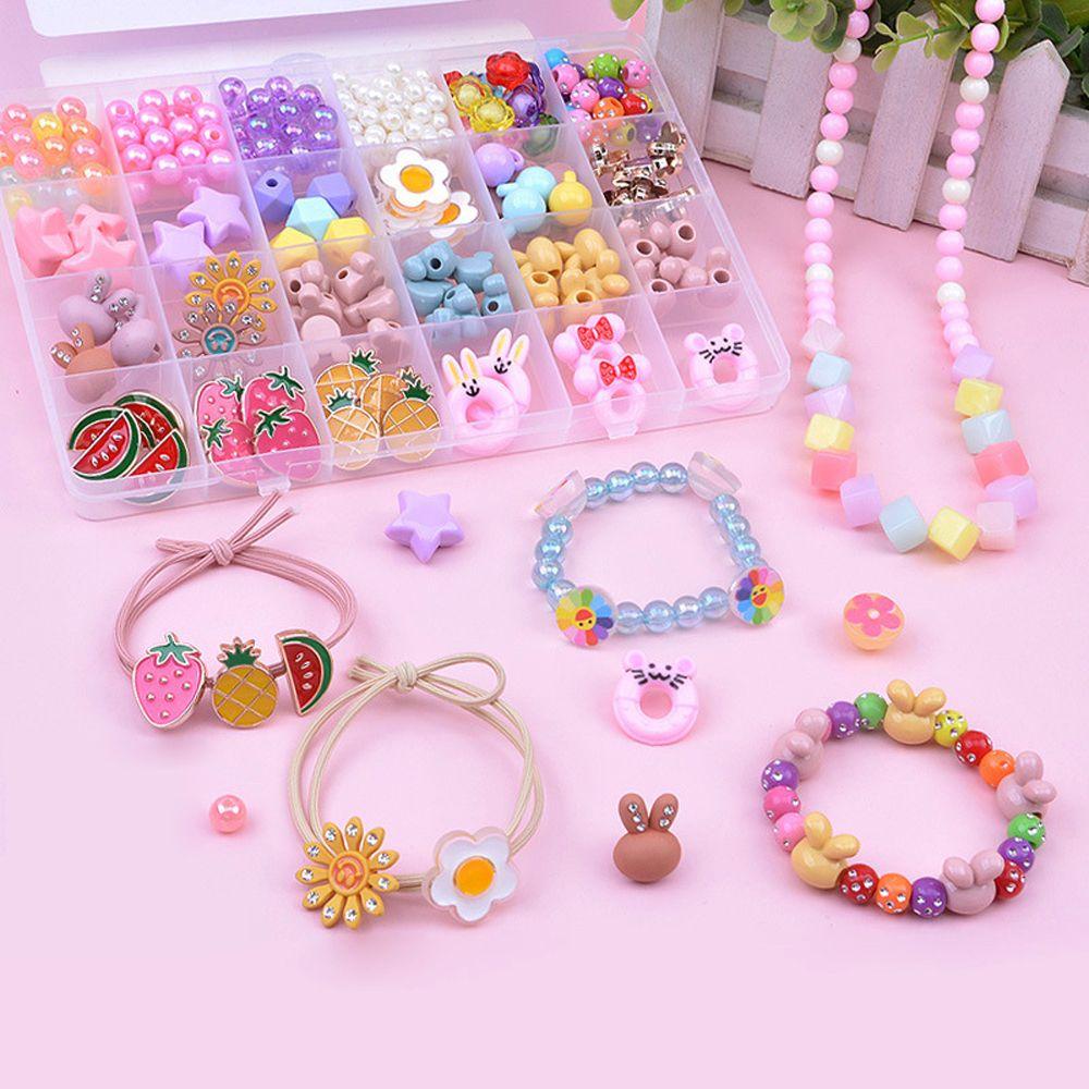 Hạt Đồ Chơi Dễ Thương Dùng Làm Trang Sức Vòng Đeo Tay / Vòng cổ Cho Bé