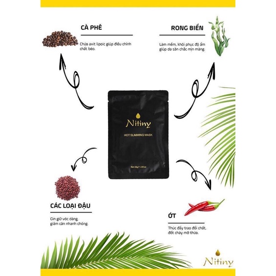 Mặt nạ đắp bụng thải độc tiêu mơ Nitiny | BigBuy360 - bigbuy360.vn