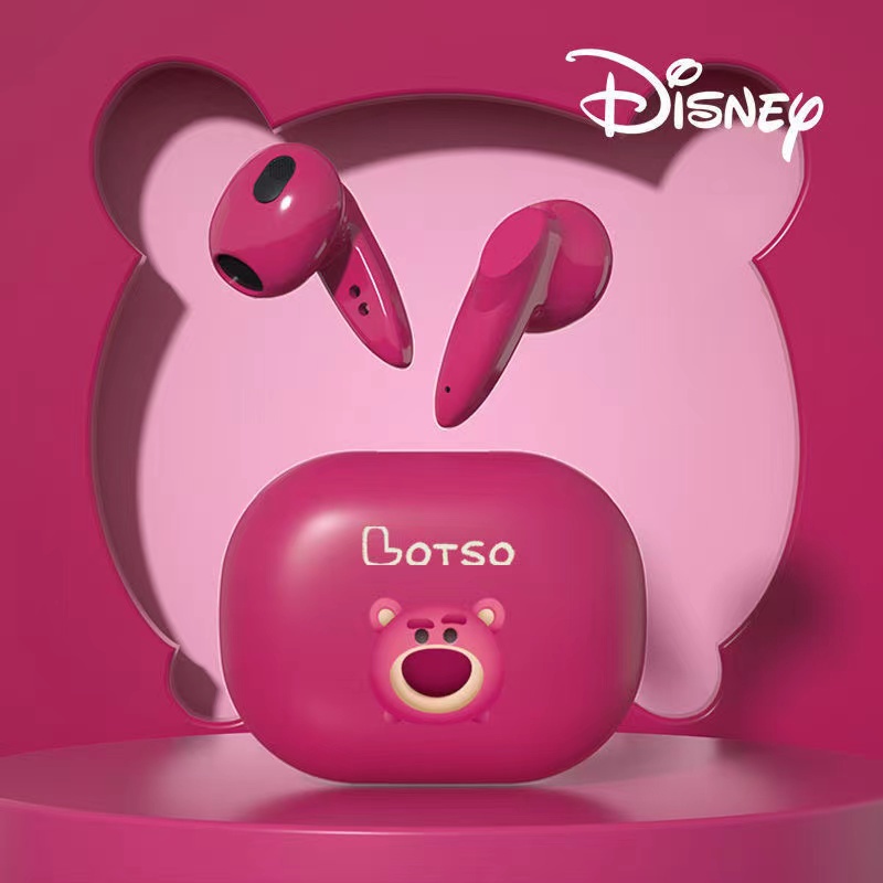 Tai nghe Bluetooth 5.1 không dây chống ồn chống thấm nước kiểu dáng thể thao Disney LY-316
