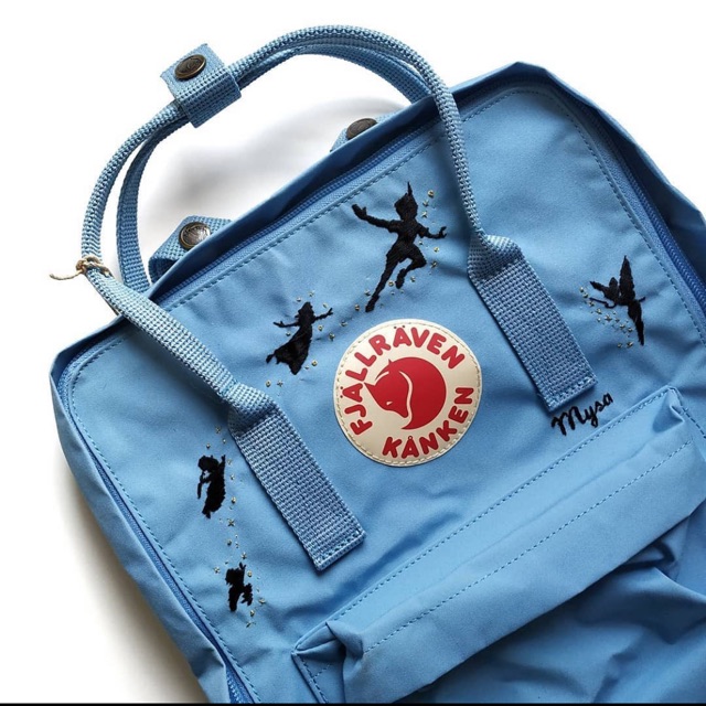 Balo kanken sky blue đậm