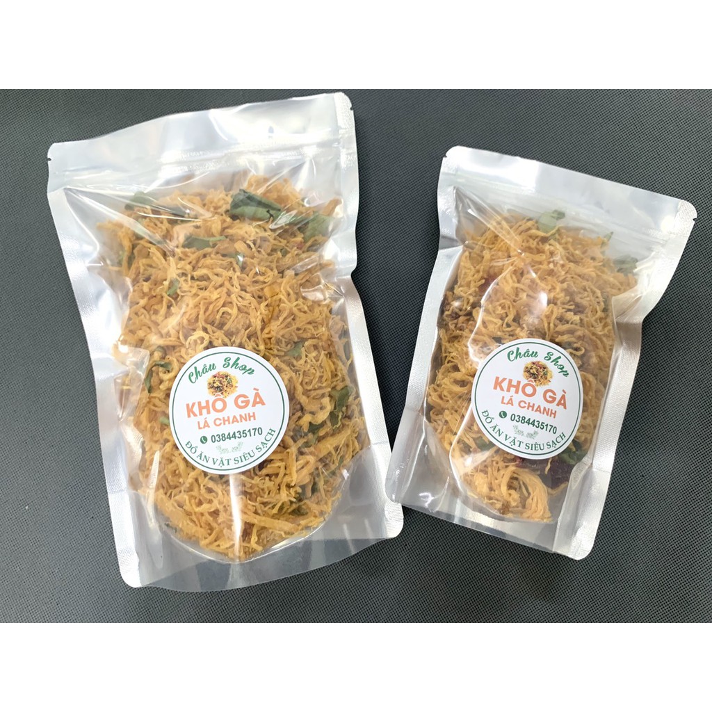 Khô gà lá chanh nhà làm thơm ngon, vệ sinh (500gram-1kg) | BigBuy360 - bigbuy360.vn