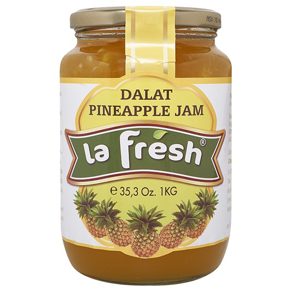 Mứt Thơm Lafresh Đà Lạt Hủ Thủy Tinh 1kg