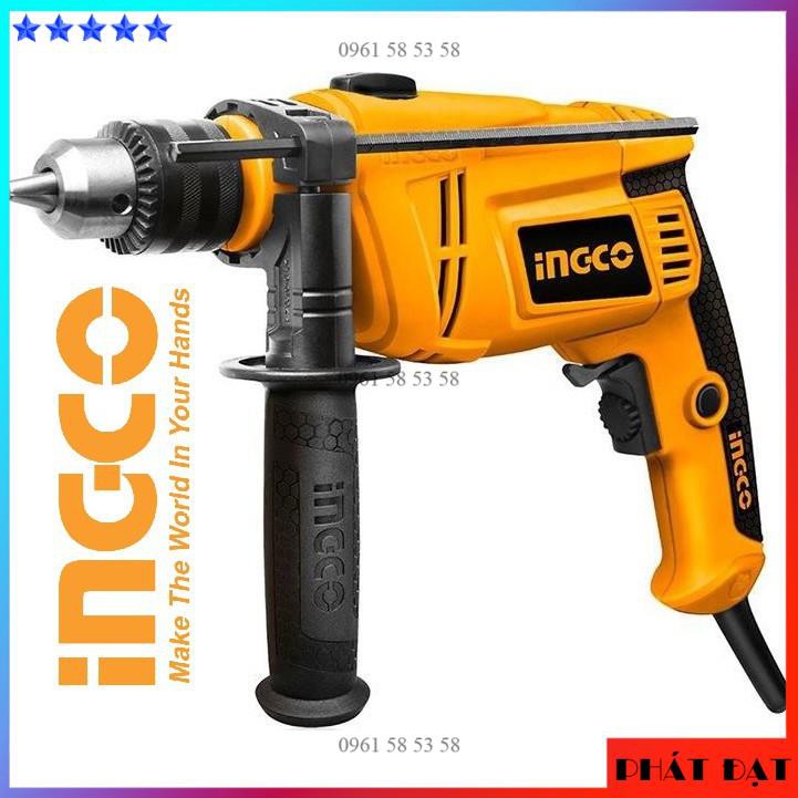 [CHÍNH HÃNG] INGCO Máy khoan búa 13mm 750W Impact Drill ID7508E (TĐSG)