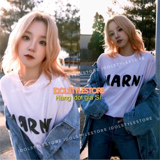 Áo thun trắng dáng rộng như Song Yu Qi Tống Vũ Kỳ của Gidle